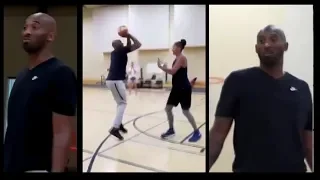 Candace & Gabby Williams working out with Kobe!!!