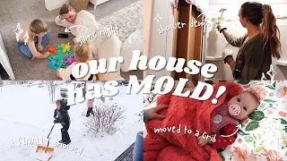 we have MOLD in our house | first vlog of 2024