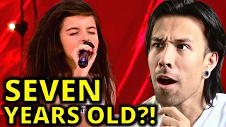 ANGELINA JORDAN - Amazing seven year old sings Gloomy Sunday/Billy Holiday REACTION