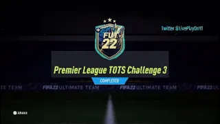 Premier League TOTS Challenge 3 SBC - CHEAPEST METHOD!!! | FIFA 22