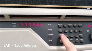 Testing PDP11 with VT320 terminal