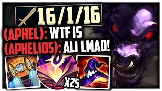 HOW TO ALISTAR AND 1v9 FOR BEGINNERS ("WTF IS ALISTAR LMAO") | AP ALISTAR GUIDE League of Legends