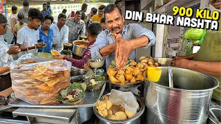35/- Rs LEVEL 3000 Indian Street Food 😍 Jumbo Chole Bhature, Dal Makhani Bafle, Bablu Chaat & more