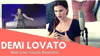 Vocal Coach Reacts to Demi Lovato's Best Live Vocals