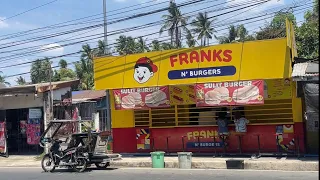 Stopped for Hamburgers & Footlong Hotdog @ Franks N’ Bugers | Tasty Philippine Burger Joint