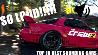 top 10 best sounding cars in the crew 2