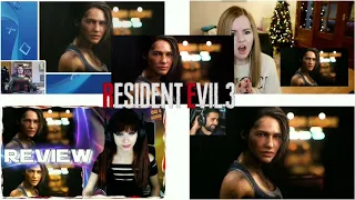 "RESIDENT EVIL 3 REMAKE"Trailer Reaction Mashup!!!