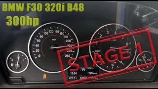 Bmw F30 320i xDrive B48 - Stage 1 MG Flasher, xHP Stage 3, 300hp