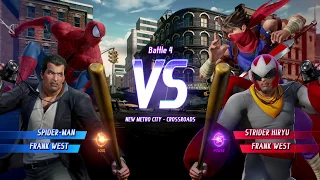 MARVEL VS. CAPCOM: INFINITE Spider-Man,Frank West Requested Gameplay In Arcade Mode