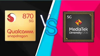 Snapdragon 870 Vs MediaTek Dimensity 1200 Comparison in Tamil @TechBagTamil