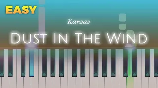 Kansas - Dust In The Wind - EASY Piano TUTORIAL by Piano Fun Play