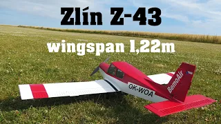 Zlin Z-43 | scale RC airplane | 4K | 2023