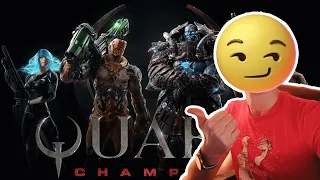 Русский геймдизайнер оценивает геймдизайн Quake Champions