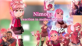 Nimona Characters reaction to memes TikTok ❤️🔥 [Gacha Club X Gacha Nox] (Read Description !!)