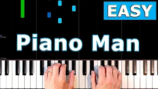 Billy Joel - Piano Man - EASY Piano Tutorial - [Sheet Music]