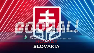 Slovensko Goal Horn MS V HOKEJI 2023 (Custom)