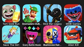 Tom Gold Run, Bowmasters, Stick War: Legacy, MOB Games, Save The Girl, Scary Battle Music...