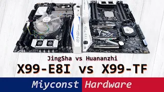 🇬🇧 JingSha X99-E8I – motherboard review | E5-2678 V3 | E5-1660 V3 | E5-2680 V4 | i7-6800k