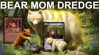 ANGRY BEAR ZOMBIES! Legacy Bear Mom Dredge featuring Duskana, the Rage Mother and Poxwalkers MTG