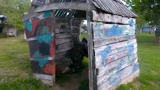 Пейнтбол перший раз /  Play paintball with newcomers