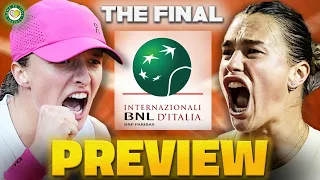 Swiatek vs Sabalenka | WTA Rome Final 2024 | Preview & Prediction