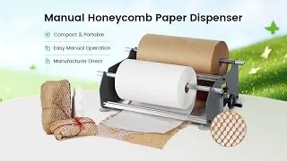 【Economical Manual Honeycomb Paper Wrapping Machine Dispenser】: Sustainable Paper Cushion