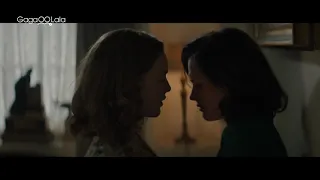 Lesbian kissing scene