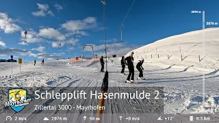 T-Bar Hasenmulde 2 - Mayrhofen (Zillertal 3000) | Built by Doppelmayr in 1978