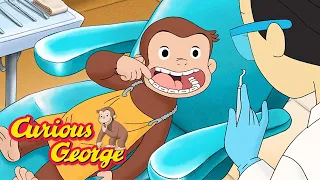 Curious George 🦷 George Learns to Brush His Teeth 🦷 Kids Cartoon 🐵 Kids Movies