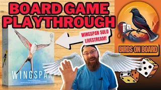 Wingspan Board Game Solo Playthrough