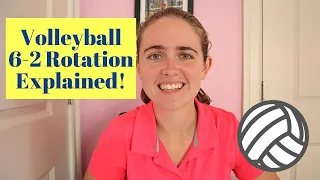 How to Run a 6-2 Volleyball Rotation | Middle Follow Setter