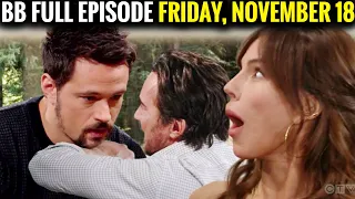 CBS The Bold and the Beautiful Spoilers Friday, November 18 | B&B 11-18-2022