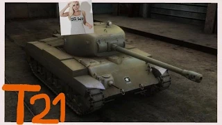 World of tanks The T21 5.000 + DMG