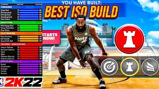 This DEMIGOD BUILD is BREAKING NBA 2K22! *NEW* BEST ALL AROUND BUILD in NBA 2K22! BEST BUILD