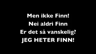 Jeg heter Finn