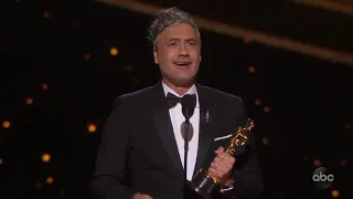 JOJO RABBIT Wins for Best Adapted Screenplay | Oscars 2020