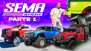 ¡CAMIONETAS Y OFF ROADS EXTREMOS! - SEMA 2023 pt.1 | JUCA