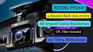 4 channel dash cam review | Rexing R4 4 Channel Dash Cam W/ All Around 1080p Resolution, Wi-Fi & GPS