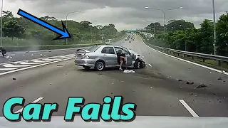 Instant Karma #17 - Car Crash Compilaiton 2023 - Car Driving Fails (Speeding Too Much!!)