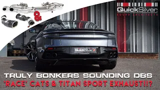 This Aston Martin DBS Superleggera Sounds Bonkers with our 'Race' Cats & Sport Exhaust Fitted