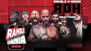 Ramble Of Honor (5/23/24) ROH! Wrestling Live Reactions