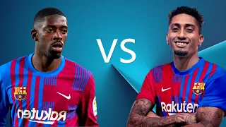 Ousmane Dembele VS Raphinha, who would you pick for Barca?