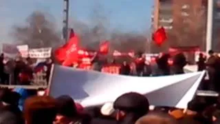 За Россию!За Референдум!Митинг мариуполь 08,03,2014