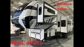 2023 Alliance Valor Toy Hauler Mod. 40V13 For Sale at Bish's RV of the Quad Cities