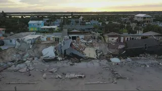 Destruction in Daytona area after Nicole rips through