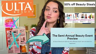 ULTA CHANGED 21 DAYS OF BEAUTY?! Recommendations & Tips For the NEW Semi-Annual Beauty Event!