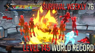 Streets Of Rage 4 - Axel SOR4 Survival Weekly 76 World Record (Level 145)