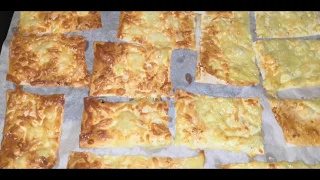 ЧИПСЫ ИЗ ЛАВАША  С СЫРОМ - БЫСТРАЯ ЗАКУСКА К ПИВУ