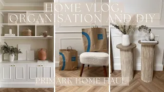 HOME ORGANISATION, DIY PROJECTS, SHELF STYLING TIPS AND PRIMARK HOME HAUL