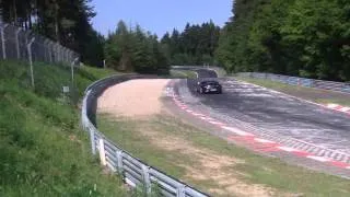 Mercedes SLS AMG Full Throttle + LOUD Sound On Nürburgring !